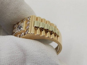 signet ring 3d print model Modello 3D