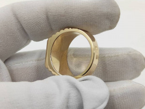 signet ring 3d print model Modello 3D