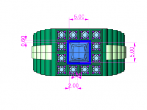signet ring 3d print model Modello 3D