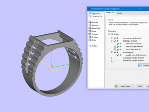 signet ring 3d print model Modello 3D