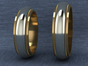 tiffany rings 3d print model Model 3D