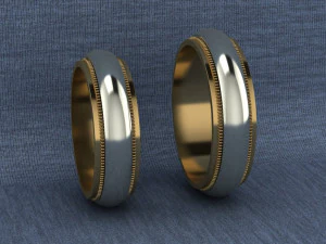 tiffany rings 3d print model 3D Model