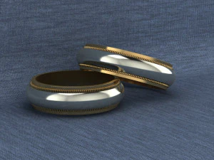 tiffany rings 3d print model 3D Model