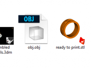 Ring with mountains 3D 프린트 모델
