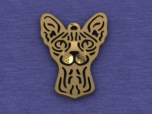Pendant cat 3D Model