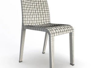 ami ami table and chairs 3D Model
