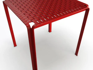 ami ami table and chairs 3D Model