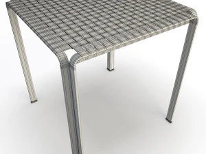 ami ami table and chairs 3D Model