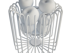 corbel of apples 3D 模型