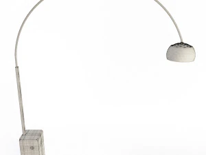 arco floor lamp free 3D Model