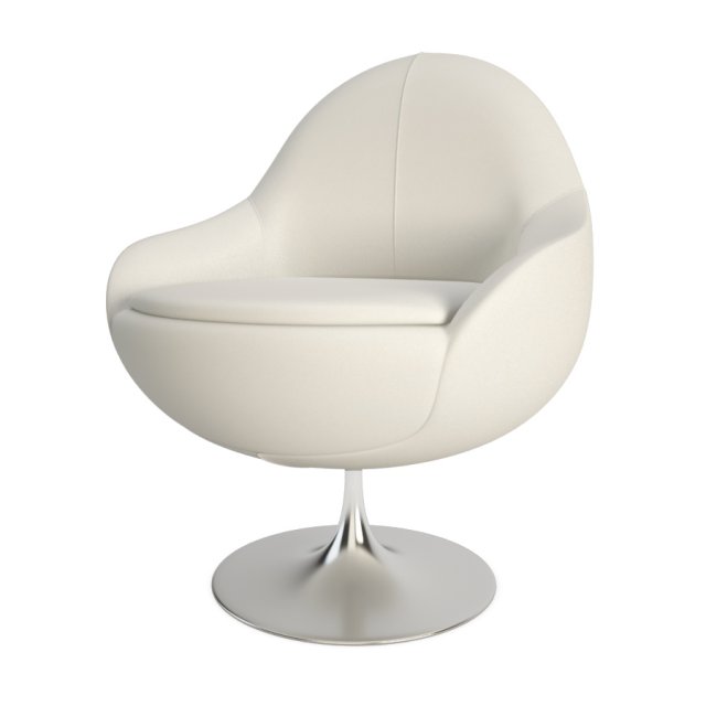 comete swivel armchair 3D Model .c4d .max .obj .3ds .fbx .stl .blend 