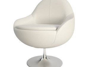 comete swivel armchair 3D 模型