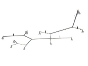 lampada da soffitto austera Modello 3D