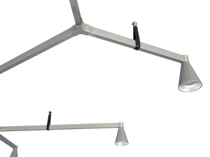 austere ceiling lamp 3D Model