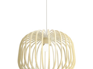 wooden pendant lamps Model 3D