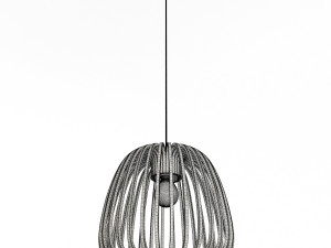 wooden pendant lamps Model 3D
