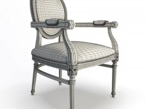 baroque furniture 3D Model