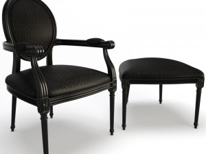 baroque furniture 3D Модель