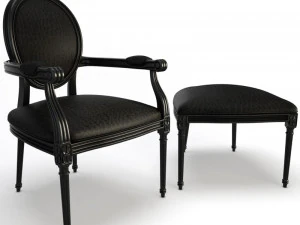 baroque furniture 3D Model