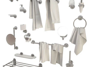 acessórios para banheiro astor Modelo 3D