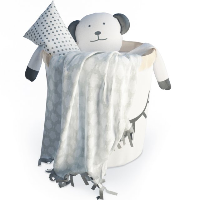 bag children Model 3D .c4d .max .obj .3ds .fbx .stl .blend 