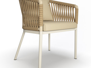 bitta braided chair 3D Model