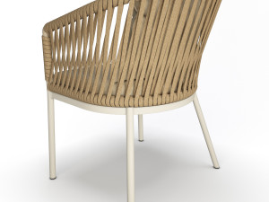 bitta braided chair 3Dモデル