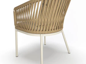 bitta braided chair 3D Model