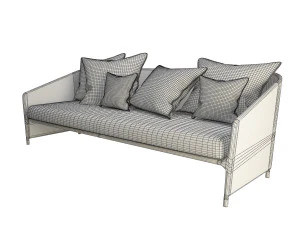 소파 비타 라운지 3D 모델