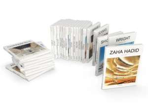 architecten boeken 3D Model