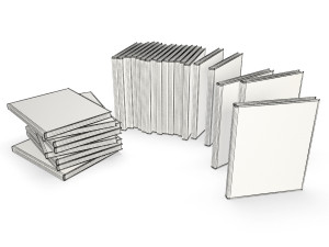 architect books Modelo 3D