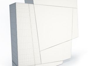 booleanos wooden storage 3D Model