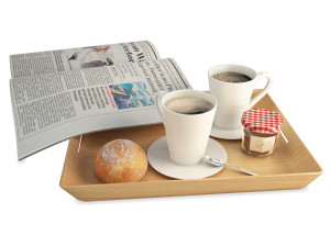 breakfast coffee and newspaper 3Dモデル