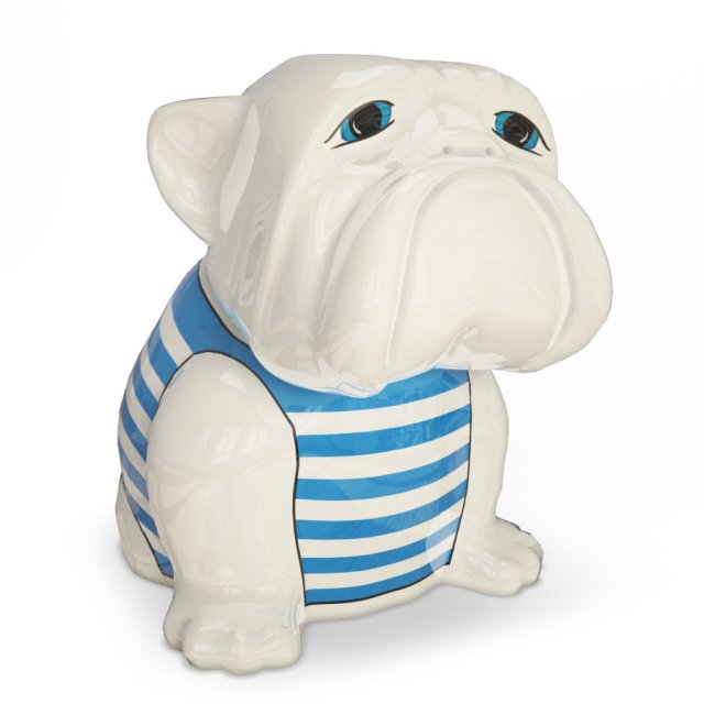 bulldog sculpture 3D Model .c4d .max .obj .3ds .fbx .stl .blend 