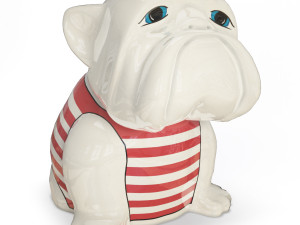 bulldog sculpture 3D Model
