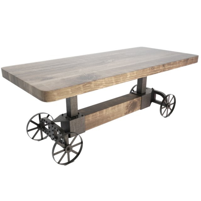 industrial trolley table 3D मॉडल .c4d .max .obj .3ds .fbx .stl .blend 