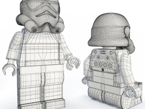 lego alarm Model 3D