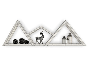 trendy teepee shelves for kids Modello 3D