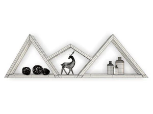 trendy teepee shelves for kids 3D Model