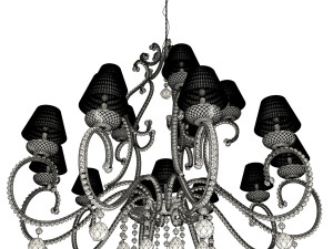 classic pendant light Modello 3D