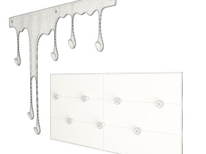 coat rack collection 3D 모델
