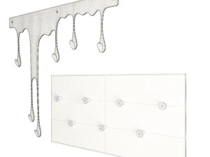 coat rack collection 3D Model
