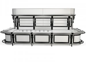 bar counter 3D Model