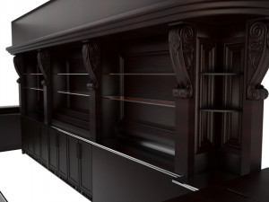 bar counter 3D Model