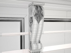 bar counter 3D Model