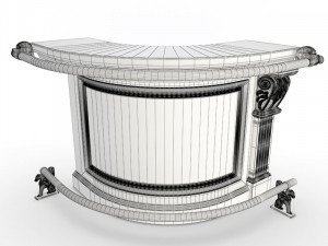 bar counter 3D Model