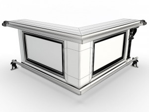 bar counter 3D Model