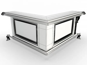 bar counter 3D Model