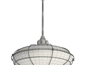 industrial pendant light connell 3D Model