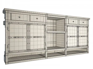 automotive industrial counter 3D Model